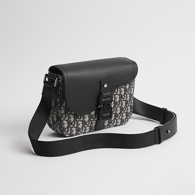 9a+ quality dior men messenger saddle bag